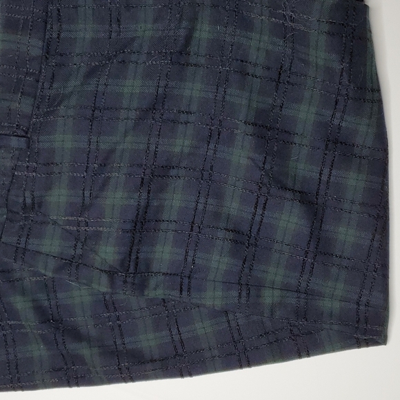 Crown & Ivy Blackwatch Madras Plaid Pants 10 windowpane - Picture 2 of 4